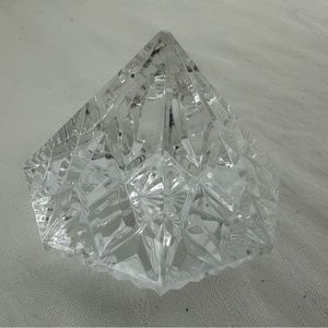 WATERFORD Diamond Paperweight